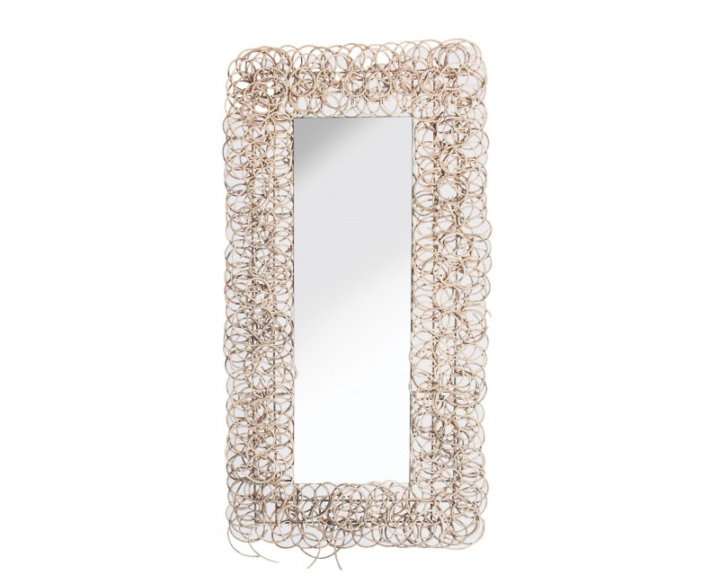 Espejo Lezbur Ratán 120x4x220 Estilo Boho - 1