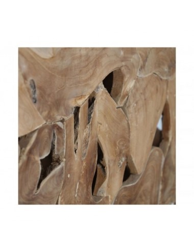 Consola Urama Madera De Teka 120x45x80 Estilo Étnico - 3