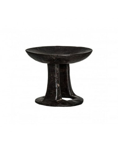 Centro De Mesa Raynal Madera Suar 16x16x27 Estilo Étnico - 3