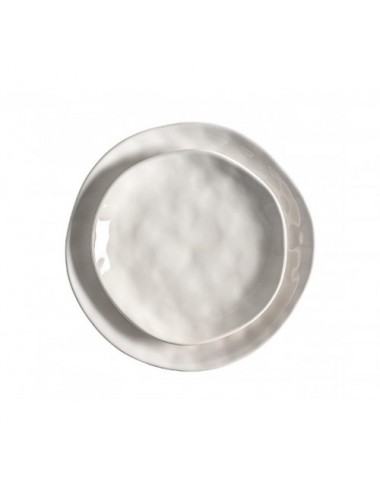 Plato Candela Porcelana 20x20x2 Estilo Clásico - 3