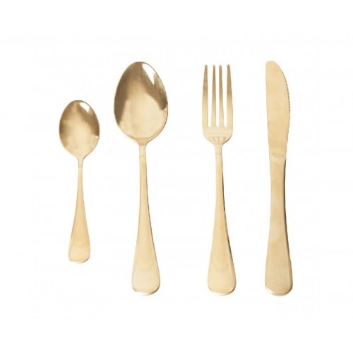 Cubiertos J 24 Acero 15x5x0,5 Estilo Clásico - 1