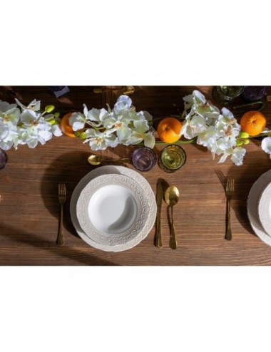 Cubiertos J 24 Acero 15x5x0,5 Estilo Clásico - 3