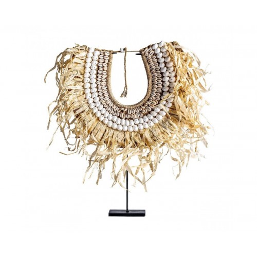 Figura Decorativa Concha 44x9x54 Estilo Étnico - 1