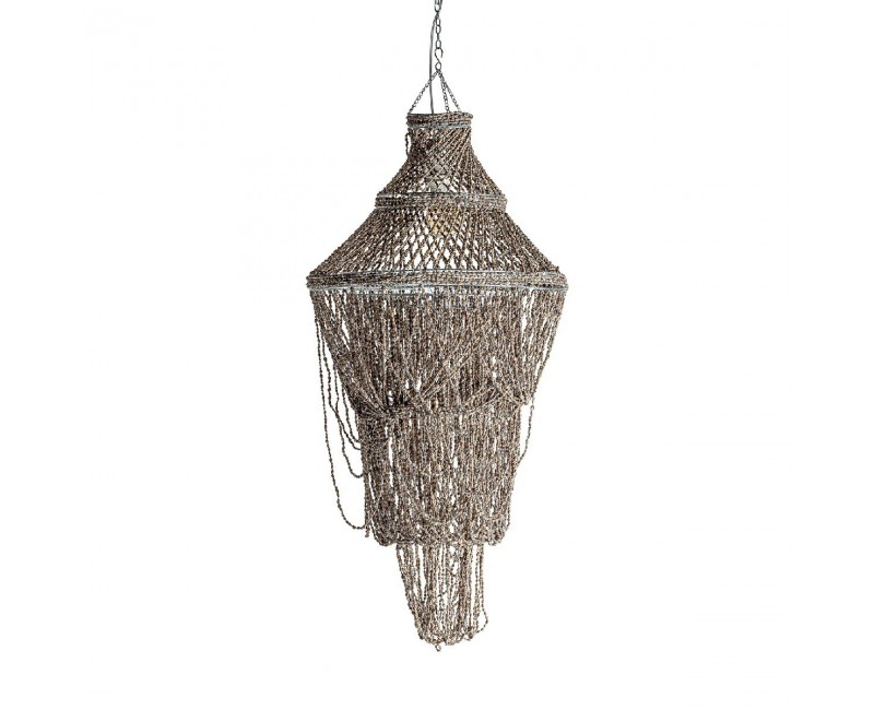 Lámpara De Colgar Concha 52x52x132 Estilo Contemporáneo - 1