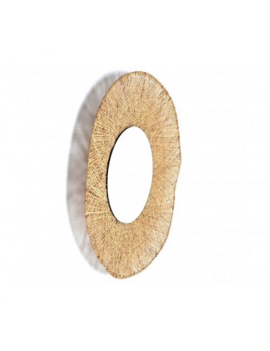 Espejo Bayle Ratán 119x11x120 Estilo Contemporáneo - 1