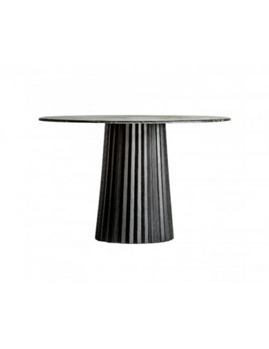 Mesa Comedor Plissé Wood Madera De Mango 122x122x77 Estilo Contemporáneo - 1