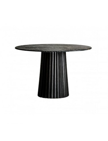 Mesa Comedor Plissé Wood Madera De Mango 122x122x77 Estilo Contemporáneo - 1