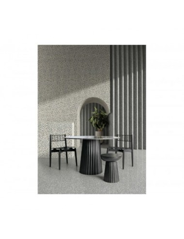 Mesa Comedor Plissé Wood Madera De Mango 122x122x77 Estilo Contemporáneo - 9