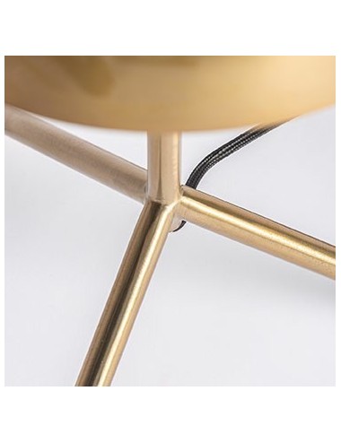 Lámpara De Sobremesa Kelheim Hierro 31x31x54 Estilo Art Deco - 1