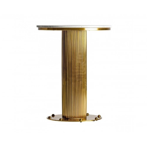 Mesa Bar Dolny Mármol 60x60x76 Estilo Art Deco - 1