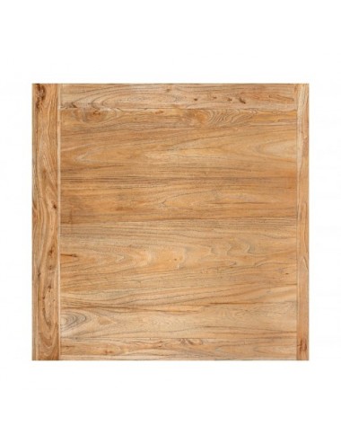 Mesa Extensible Berca Madera De Olmo Reciclado 180x89x79 240x89x79 Estilo Clásico - 7