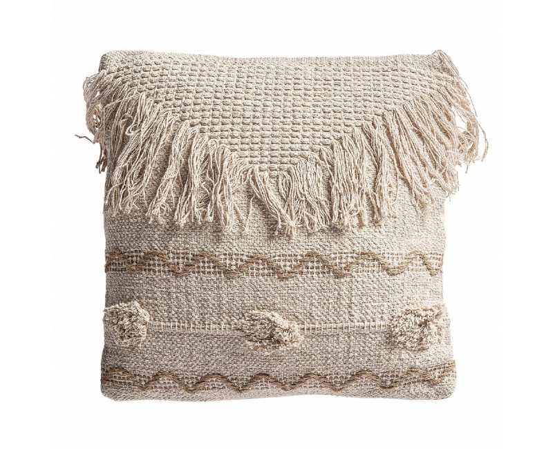 Cojín Yaira Yute 45x14x45 Estilo Vintage - 1