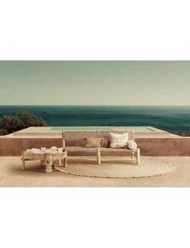 Cojín Yaira Yute 45x14x45 Estilo Vintage - 6