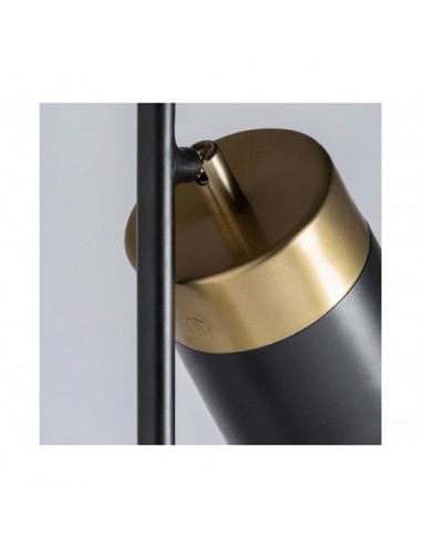 Lámpara De Pie Hierro 42x28x154 Estilo Art Deco - 3