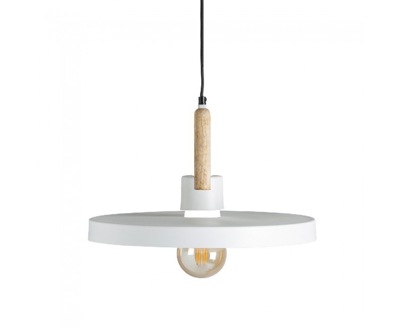 Lámpara De Colgar Hierro 43x43x26 Estilo Art Deco - 1