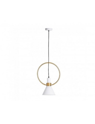 Lámpara De Colgar Hierro 35x20x50 Estilo Art Deco - 1