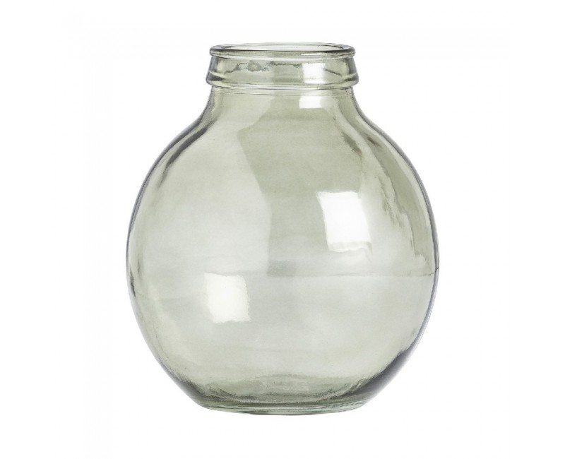 Jarrón Kumi Vidrio 24x24x30 Estilo Vintage - 1