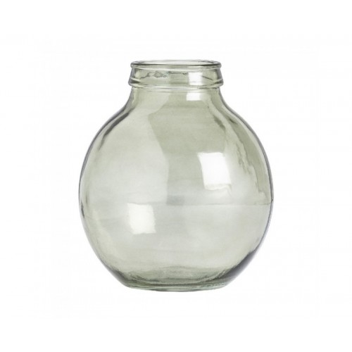 Jarrón Kumi Vidrio 24x24x30 Estilo Vintage - 1