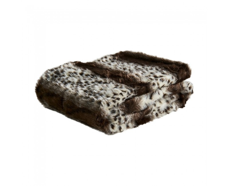 Manta Mapache Microfibra 130x170x1 Estilo Nórdico - 1