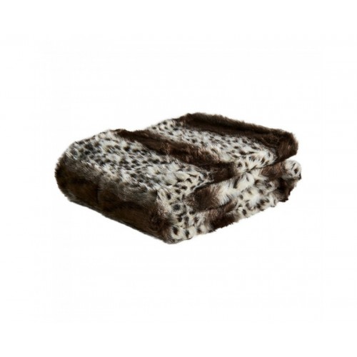 Manta Mapache Microfibra 130x170x1 Estilo Nórdico - 1