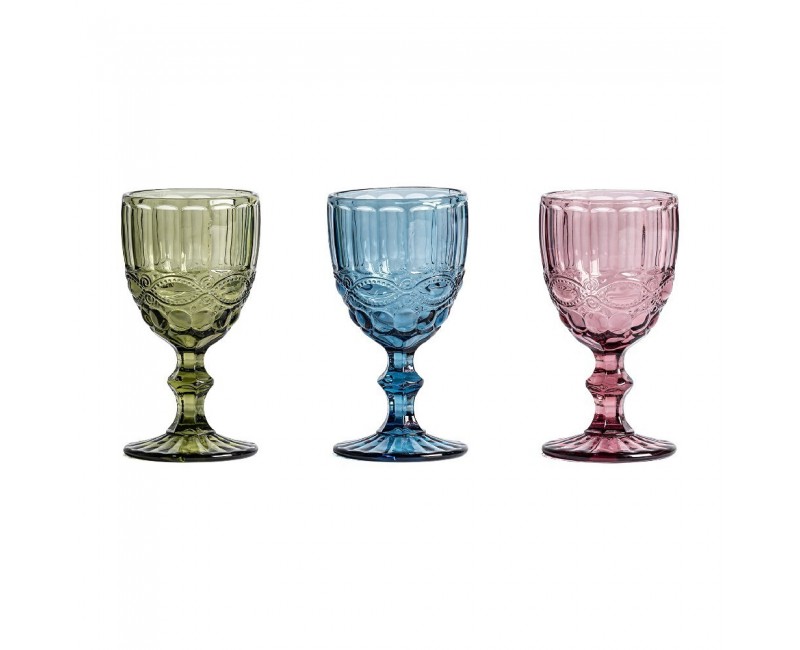 Vaso Thymus J 3 Cristal 8x8x15 Estilo Kitsh - 1