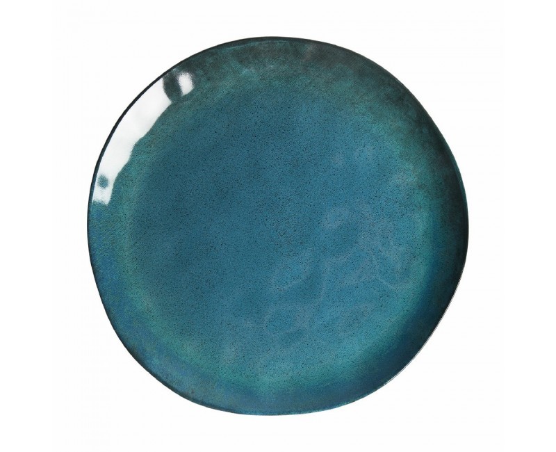 Plato Irenka Cerámica 25x25x2 Estilo Shabby Chic - 1