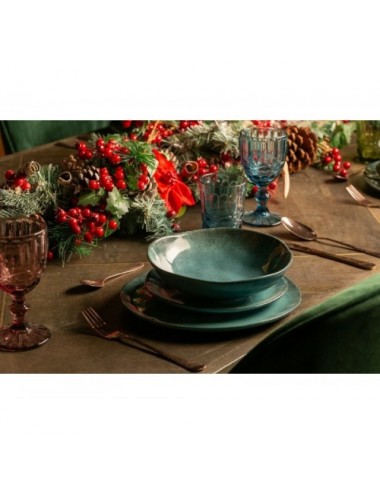 Plato Irenka Cerámica 20x20x6 Estilo Shabby Chic - 4