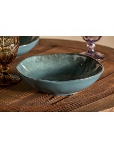 Plato Irenka Cerámica 20x20x6 Estilo Shabby Chic - 9