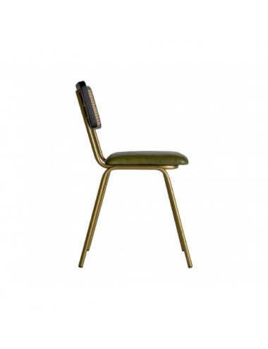 Silla Almstock Cuero 44x49x79 Estilo Vintage - 3