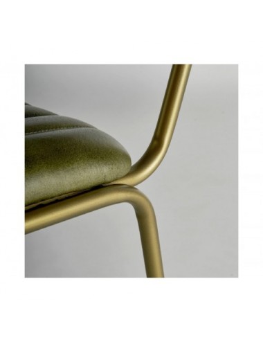 Silla Almstock Cuero 44x49x79 Estilo Vintage - 6