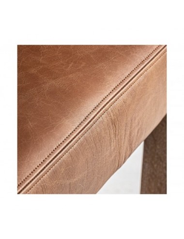 Silla Tolla Piel 57x64x88 Estilo Vintage - 6