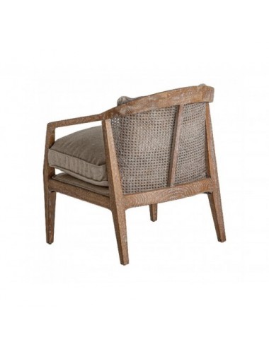 Sillón Gistel Madera De Fresno 65x74x78 Estilo Colonial - 4