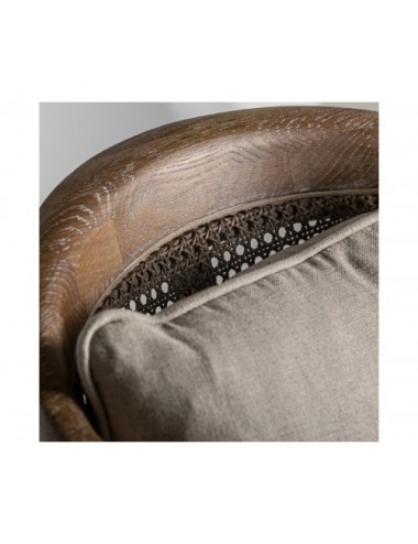 Sillón Gistel Madera De Fresno 65x74x78 Estilo Colonial - 7
