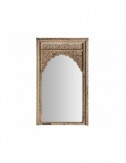 Espejo Argeen Madera De Teka 140x12x240 Estilo Étnico - 1