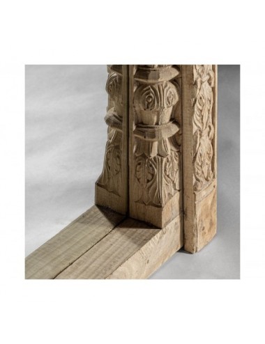 Espejo Argeen Madera De Teka 140x12x240 Estilo Étnico - 1