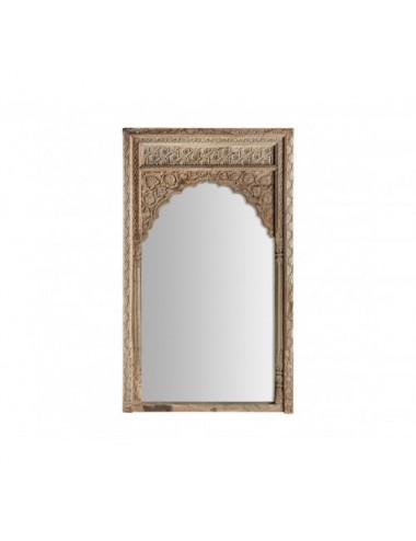 Espejo Argeen Madera De Teka 103x12x205 Estilo Étnico - 1