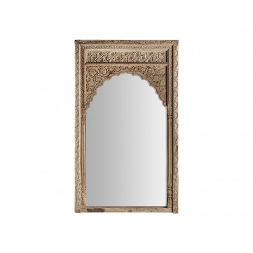 Espejo Argeen Madera De Teka 103x12x205 Estilo Étnico - 1
