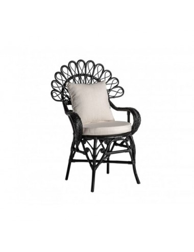 Sillón Nulvi Ratán 75x60x113 Estilo Contemporáneo - 1