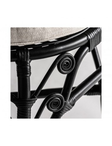 Sillón Nulvi Ratán 75x60x113 Estilo Contemporáneo - 7