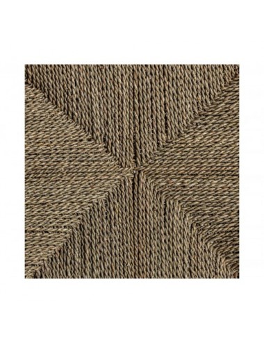 Sillón Manhula Rafia 61x61x80 Estilo Colonial - 7