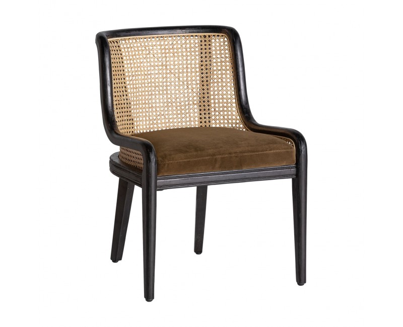 Silla Velburg Ratán 54x58x78 Estilo Colonial - 1