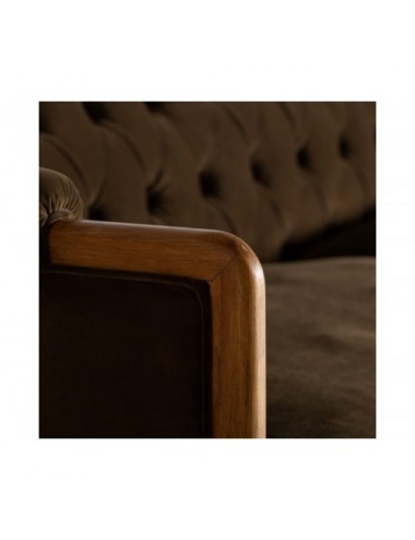 Sofá Velburg Acrílico 228x88x76 Estilo Colonial - 5