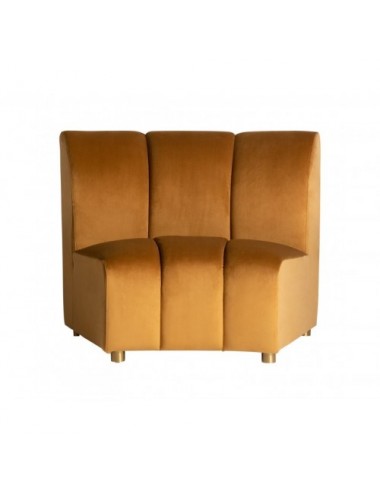 Módulo Sofá Central Shul Terciopelo 106x95x84 Estilo Art Deco - 1