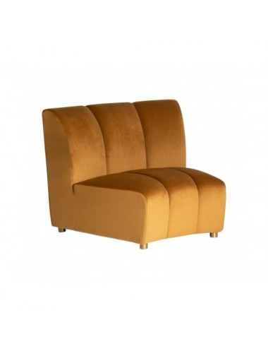 Módulo Sofá Central Shul Terciopelo 106x95x84 Estilo Art Deco - 1