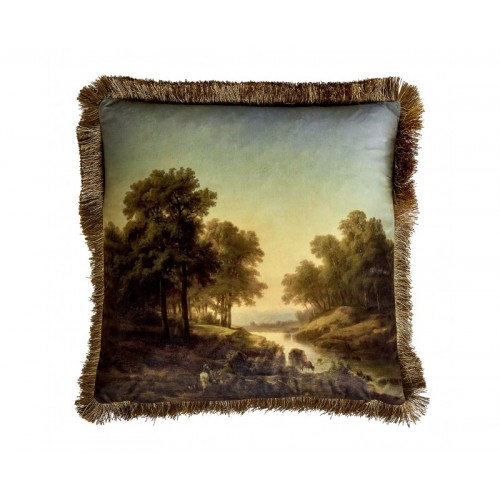 Cojín Anatole Terciopelo 45x15x45 Estilo Clásico - 1