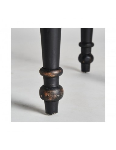 Mesa Auxiliar Zenica Madera De Olmo 60x60x60 Estilo Provenzal - 3