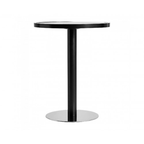 Mesa Bar Divion Vidrio 60x60x76 Estilo Contemporáneo - 1