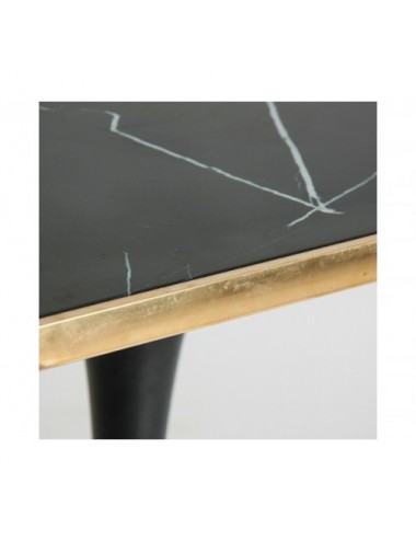 Mesa Bar Than Acero 70x70x107 Estilo Art Deco - 3