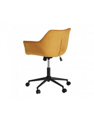 Silla Escritorio Blere Terciopelo 65x61x84 Estilo Art Deco - 4