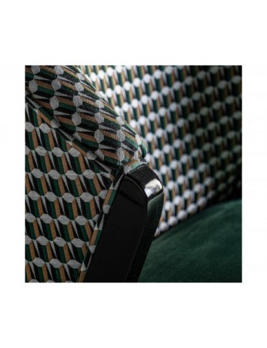 Silla Kelheim Madera De Caucho 56x70x85 Estilo Art Deco - 5